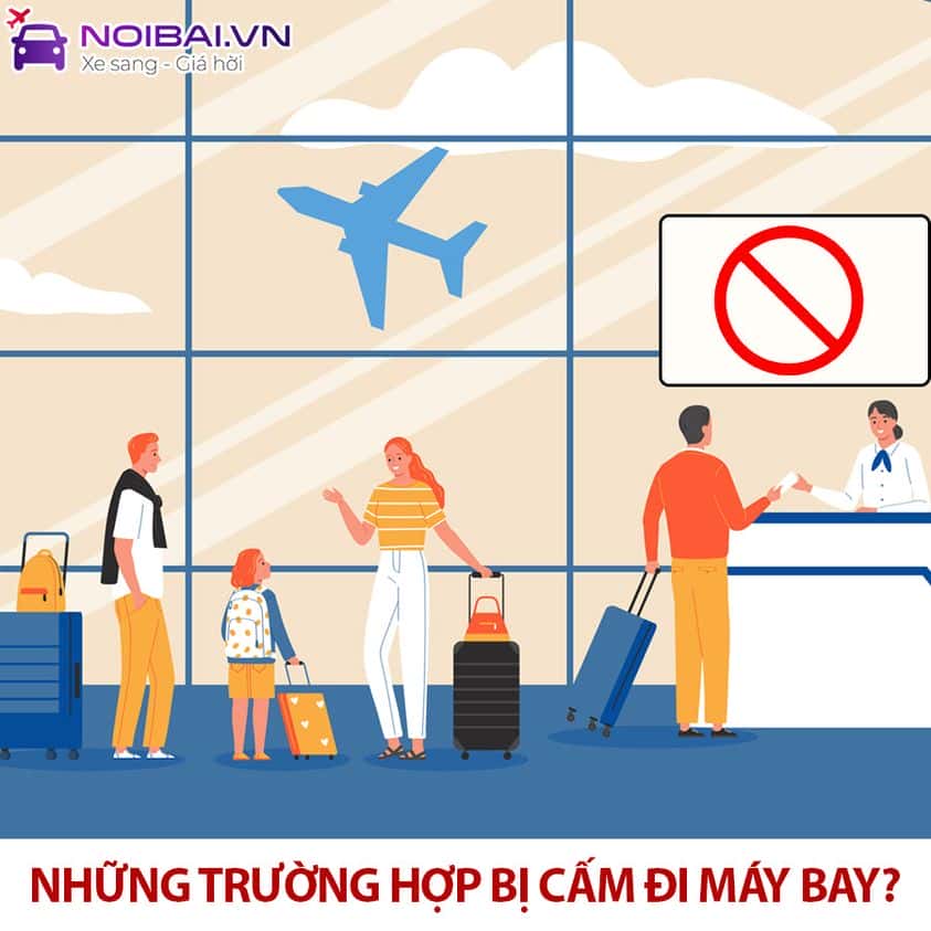 Những hành khách nào bị cấm đi máy bay?